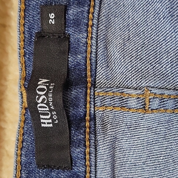 Hudson Barbara Highwaist Super Skinny Ankle Jean US 26 - Picture 10 of 15